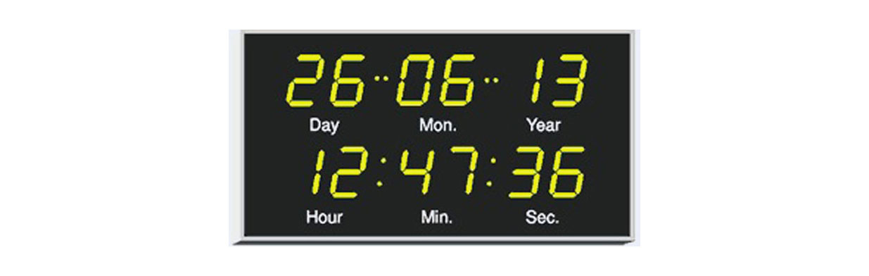 BQ38 Calendar Flip Clock